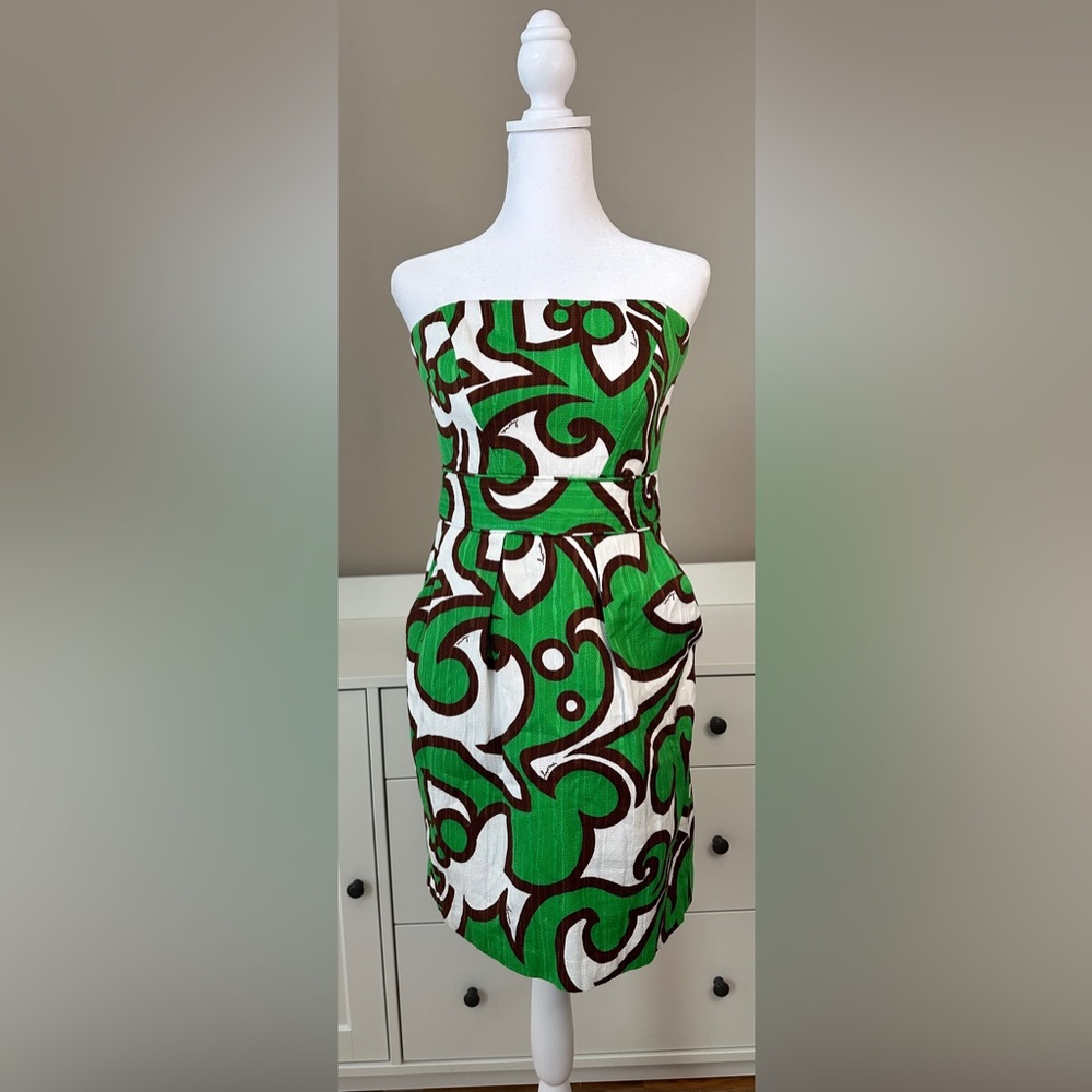 Milly of New York Strapless Mini Dress